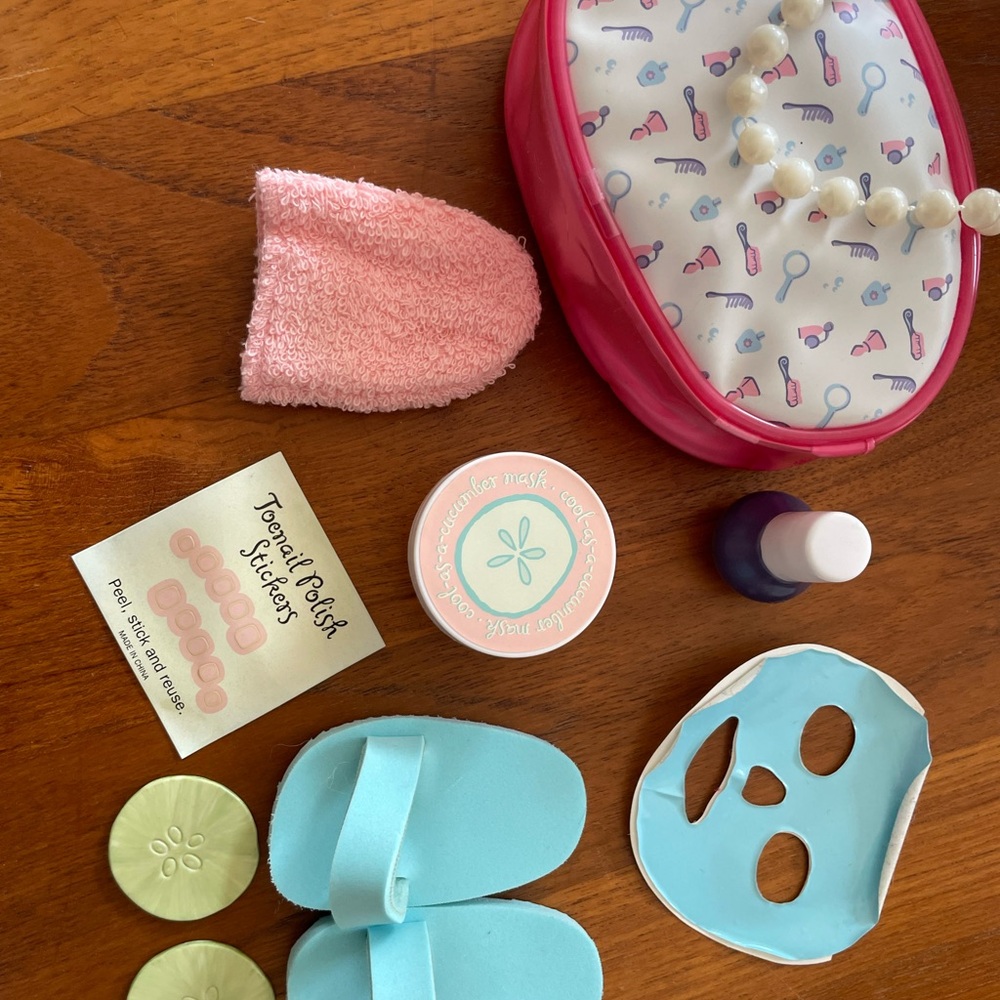 American Girl Spa Set with Bag and Accessories
